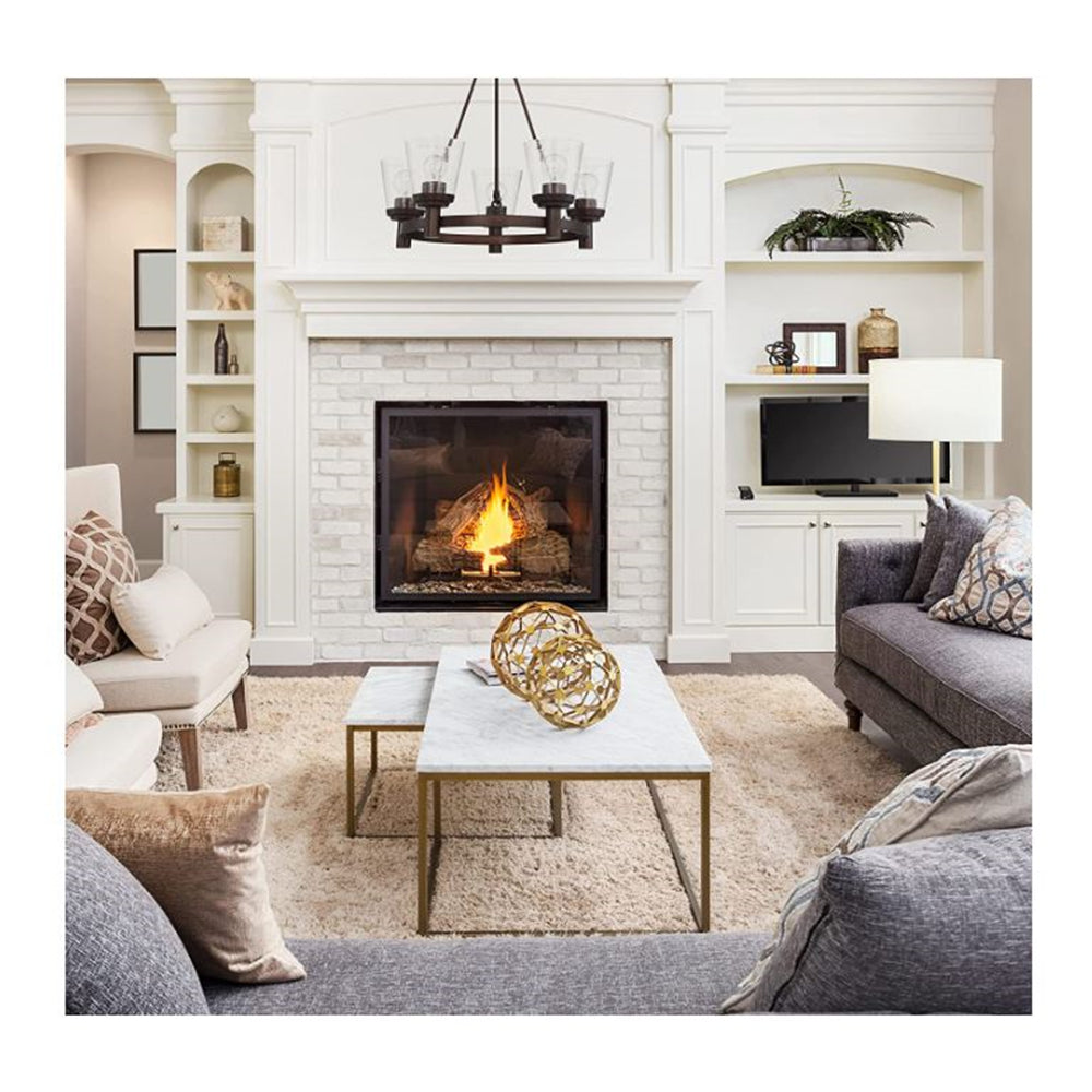 Sunset Lighting 5-Light Sunset Chandelier, Provincial Bronze - F24015-64