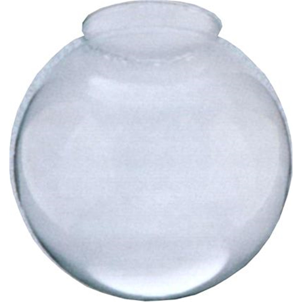 Luminance Glass Globe 6" Clear 3-1/4" Neck For Lighting - G319