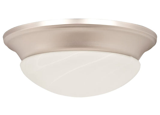 Concord Fans 2-Light 13W Frosted Twist-On Glass Fan Light Kit  Y-262A-S-SN