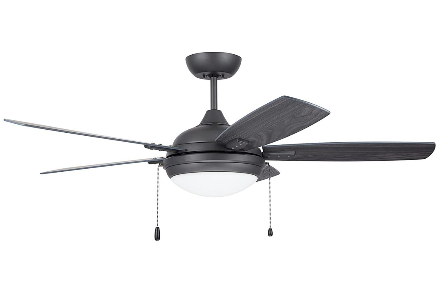 Luminance Atticus Graphite 52" Ceiling Fan Includes 5-Reversible EC1005GRT
