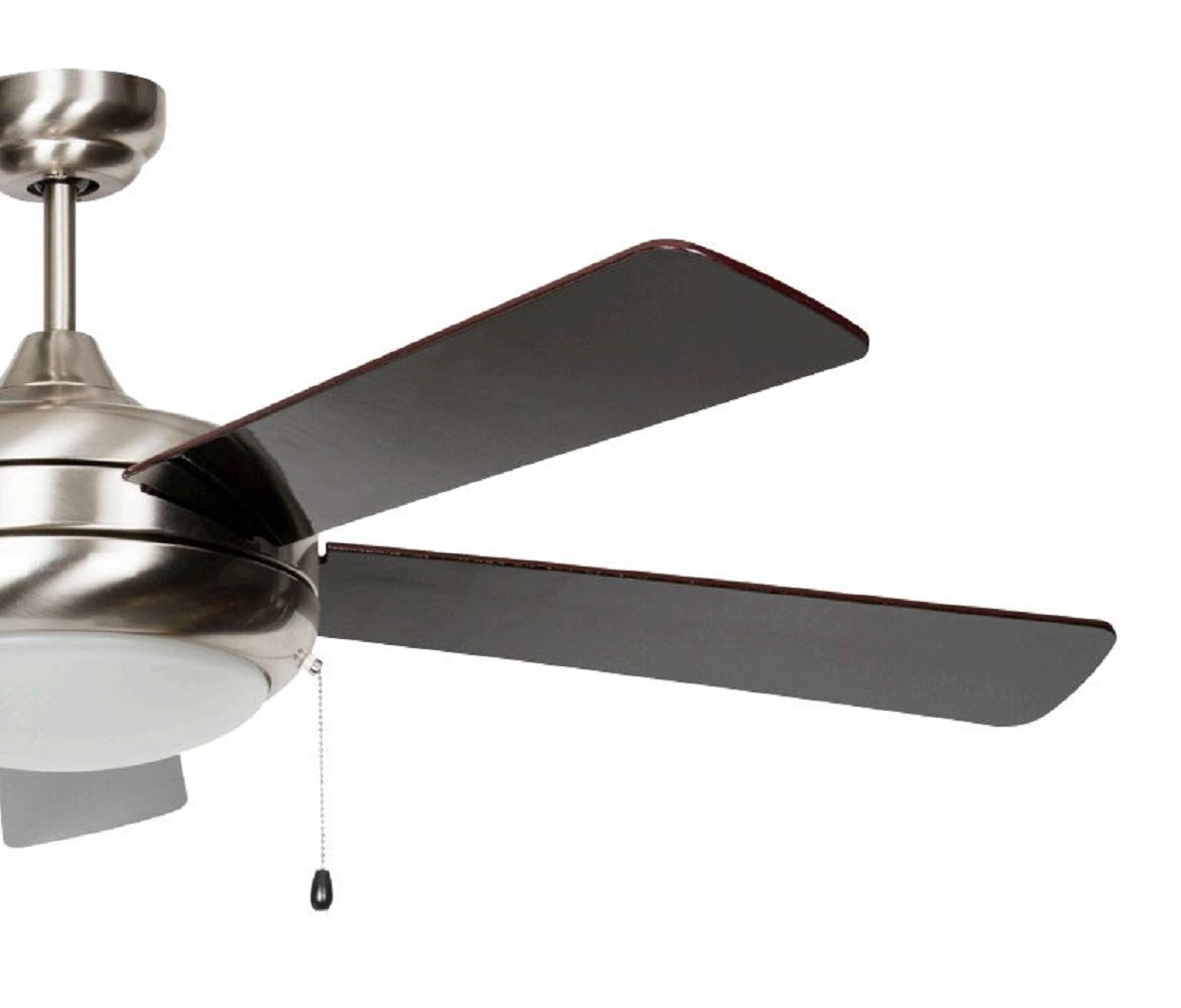 Concord Fans 52" Span Saturn Reversible Fan Blades Black Gloss / Rosewood Gloss for Ceiling Fan Model CF52370-50-LED