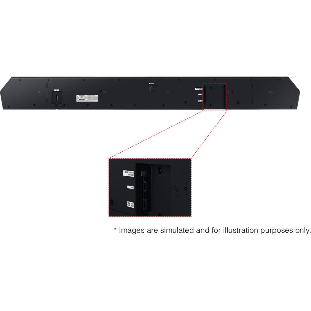 Samsung HW-Q910D 520W 9.1.2-Channel Dolby Atmos Soundbar System HW-Q910D/ZA