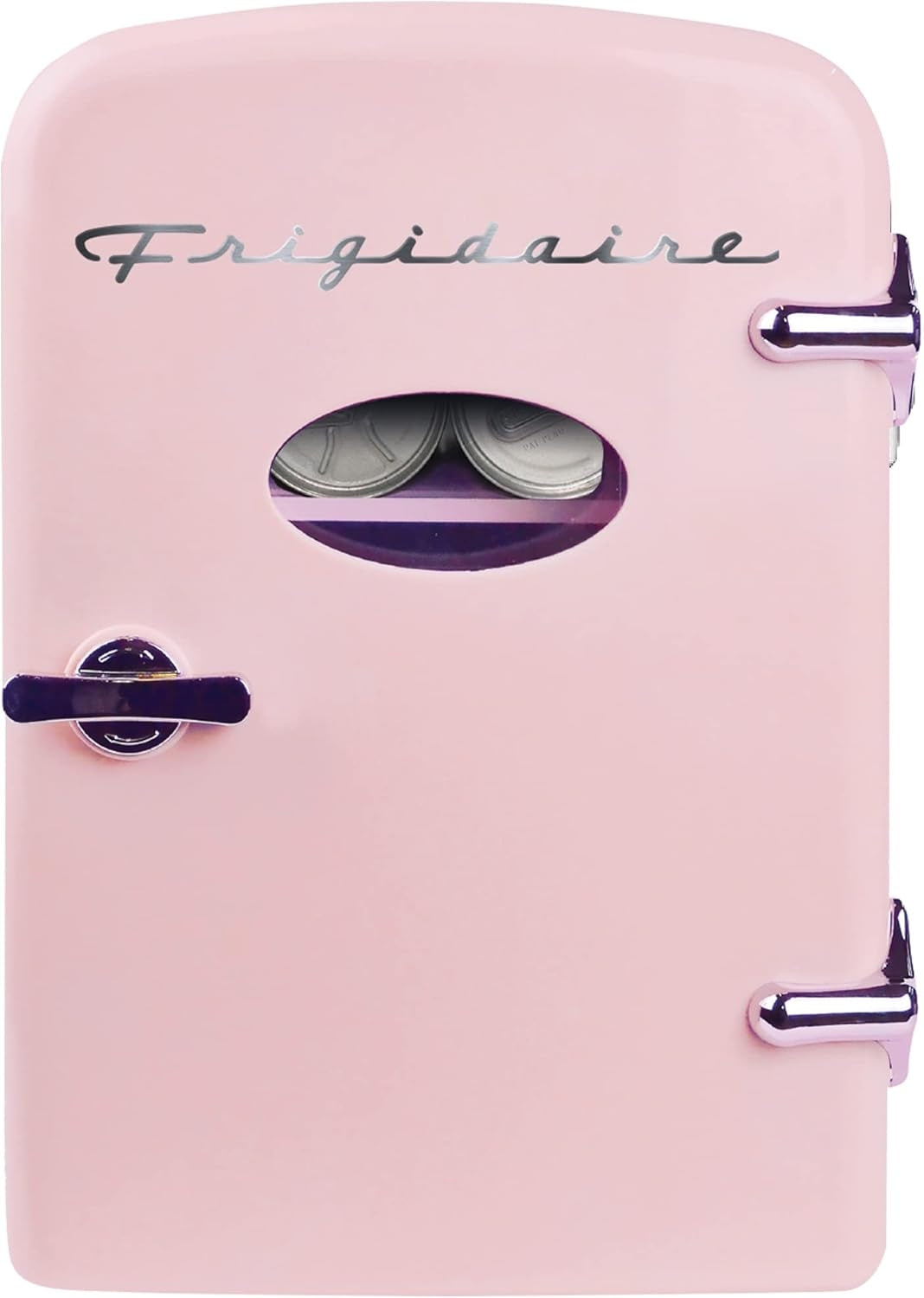 Frigidaire Retro 6-cans or 4 liter Portable Mini Fridge Pink EFMIS129-B-PINK