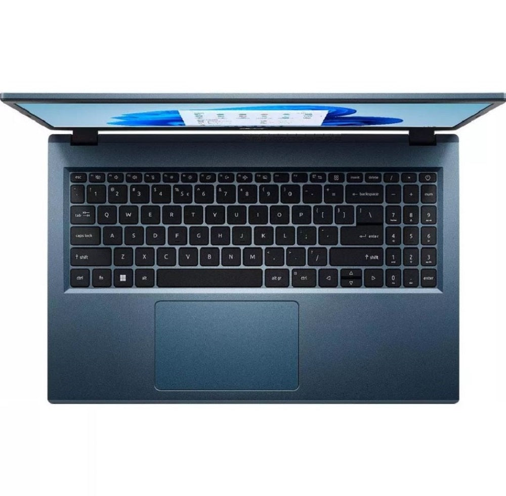 Acer Aspire 3 15.6" Laptop AMD Ryzen 5 7520U 2.80GHz 8GB 512GB SSD W11H Steam Blue NX.KJZAA.001