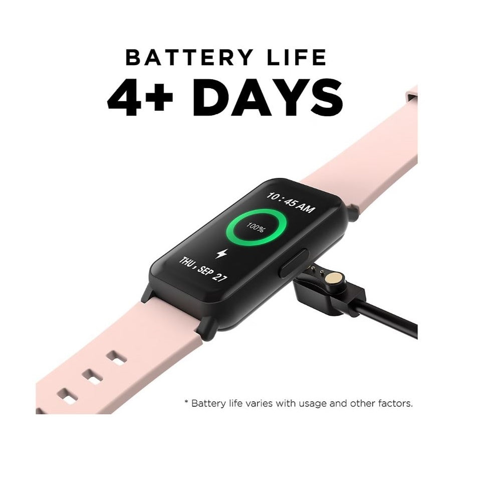 iTouch Active 4 Unisex Blush Smartwatch Fitness Tracker TC4S01-G12