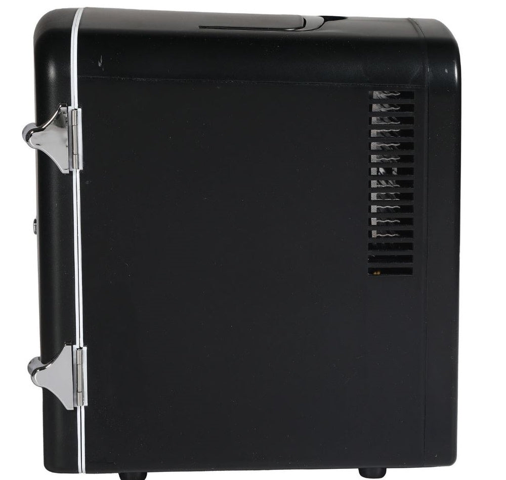 Frigidaire 6 Can/4L Mini Personal Retro Fridge Cooler EEFMIS229-BLACK