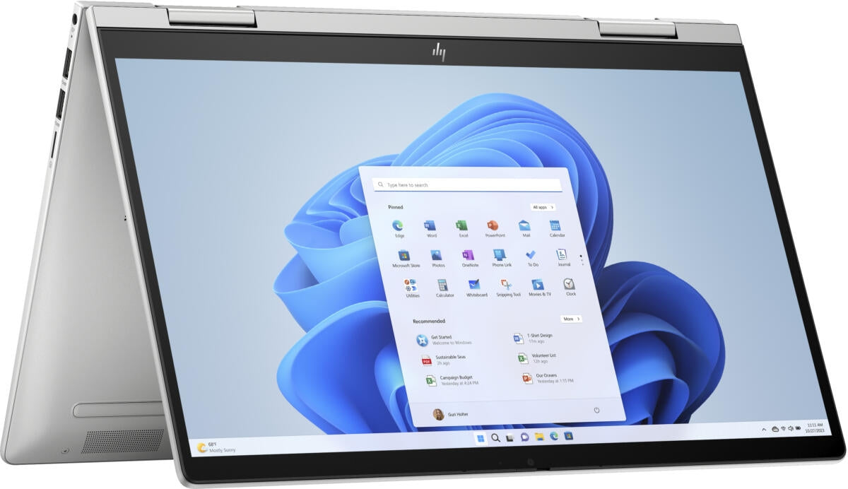 HP Envy 2-in-1 14" Full HD Touch-Screen Laptop Intel Core 7 16GB/512GB SSD - Natural Silver 9R8R3UA#ABA