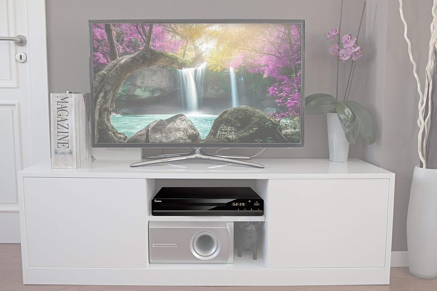 Impecca Compact Home DVD Player with HDMI and USB Playback DVHP-9117