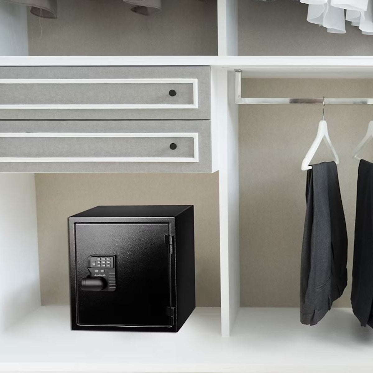 Fortress 0.990-cu ft Fire Resistant Waterproof Safe box with Electronic/Keypad Lock 44EF20W