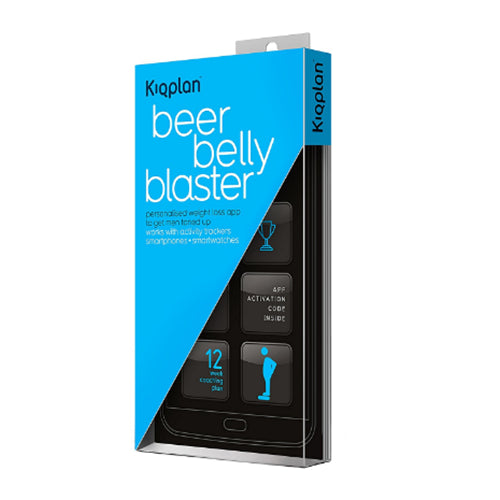 Fitbug KP004BBB Kiqplan Beer Belly Buster Digital Coach Plan