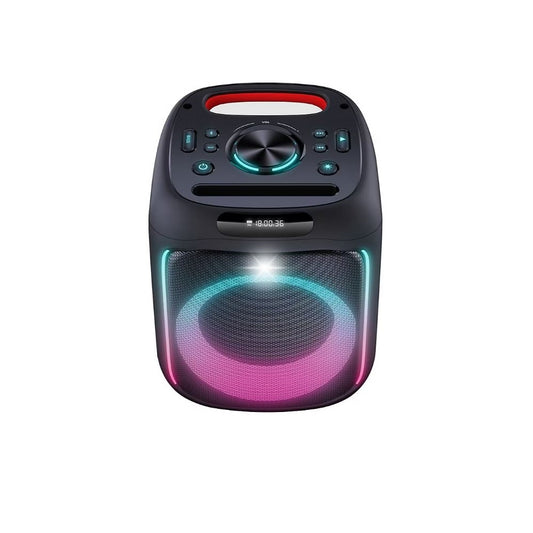 Edison Professional Block Party 2.0 Bluetooth Portable Party Speakers, 300-watts with RGB Lighting Effects - 2-Pack