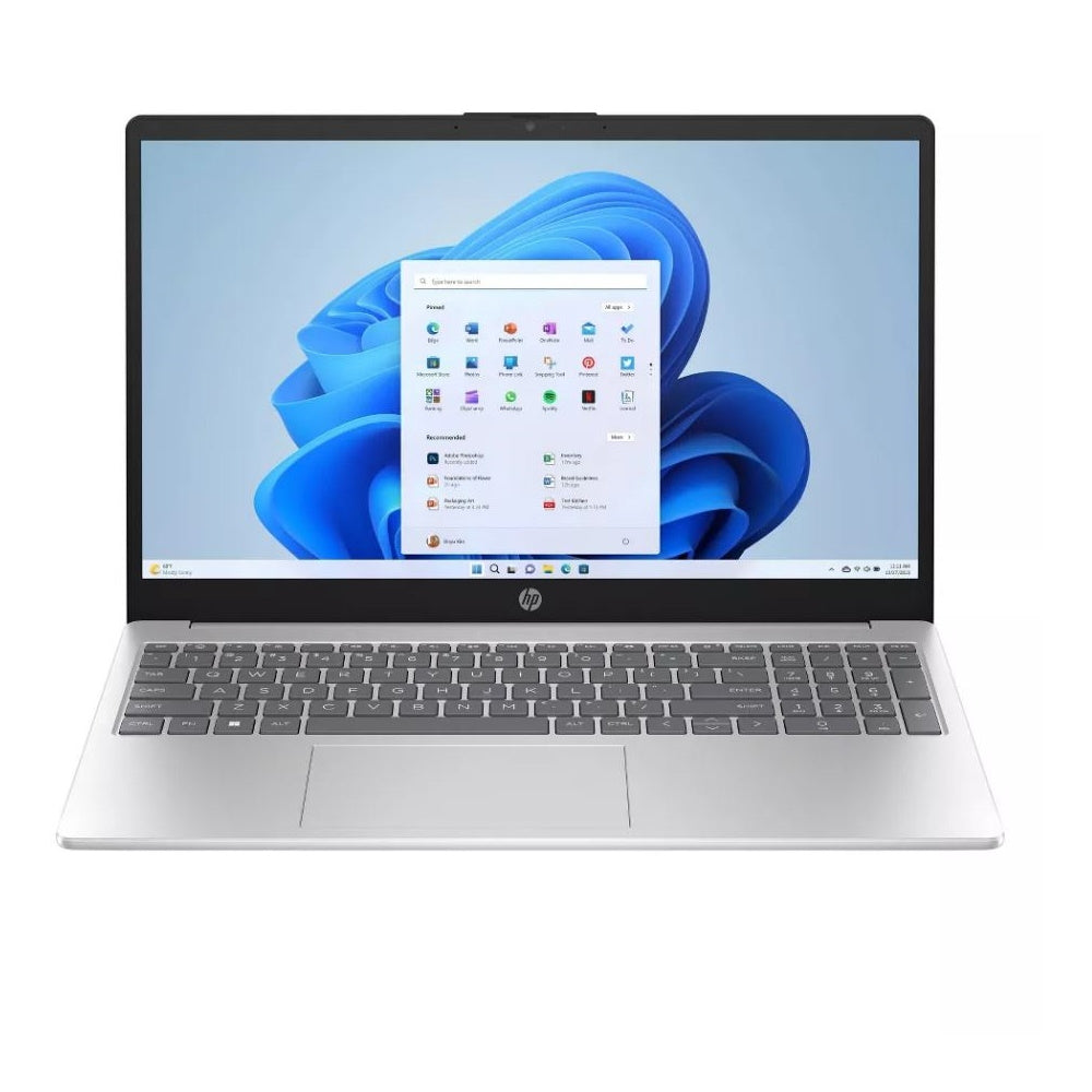 HP 15.6" FHD Laptop Intel Core i5 8GB/512GB SSD Storage Wind 11 Home Silver 15-FD0075TG