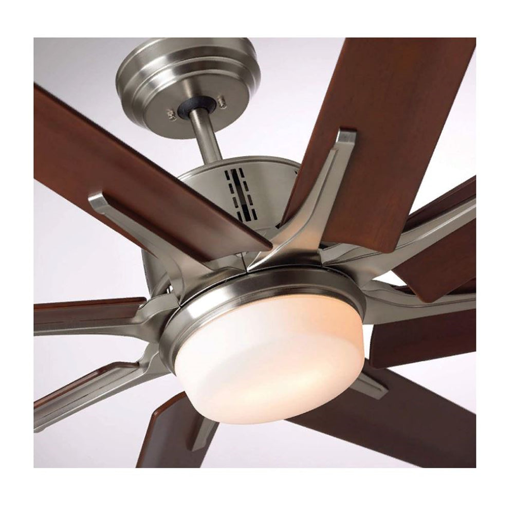 Emerson CF985LBS Aira Eco 72" Modern Ceiling Fan, 8-Blade LED Lighting/6-Speed Wall Control