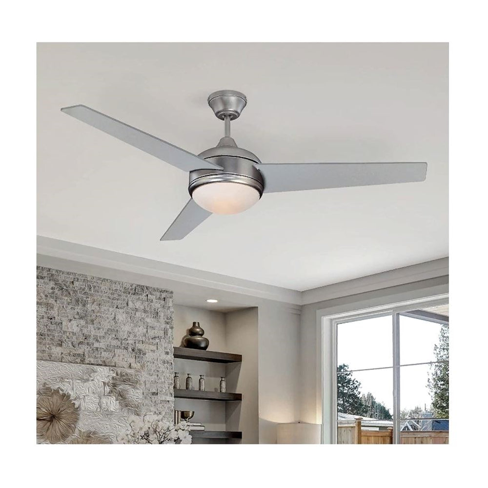 Concord Skylark 52" Satin Nickel Indoor Ceiling Fan w/ Light Kit 3-Blade 52SKY3SN-LED-90CRI