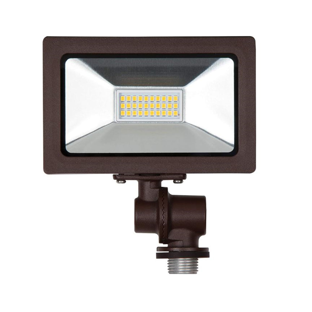 Sunset Lighting Sunset Flood Light, 10W 4000K 900LM - Aztec Bronze - F7501-49-4K