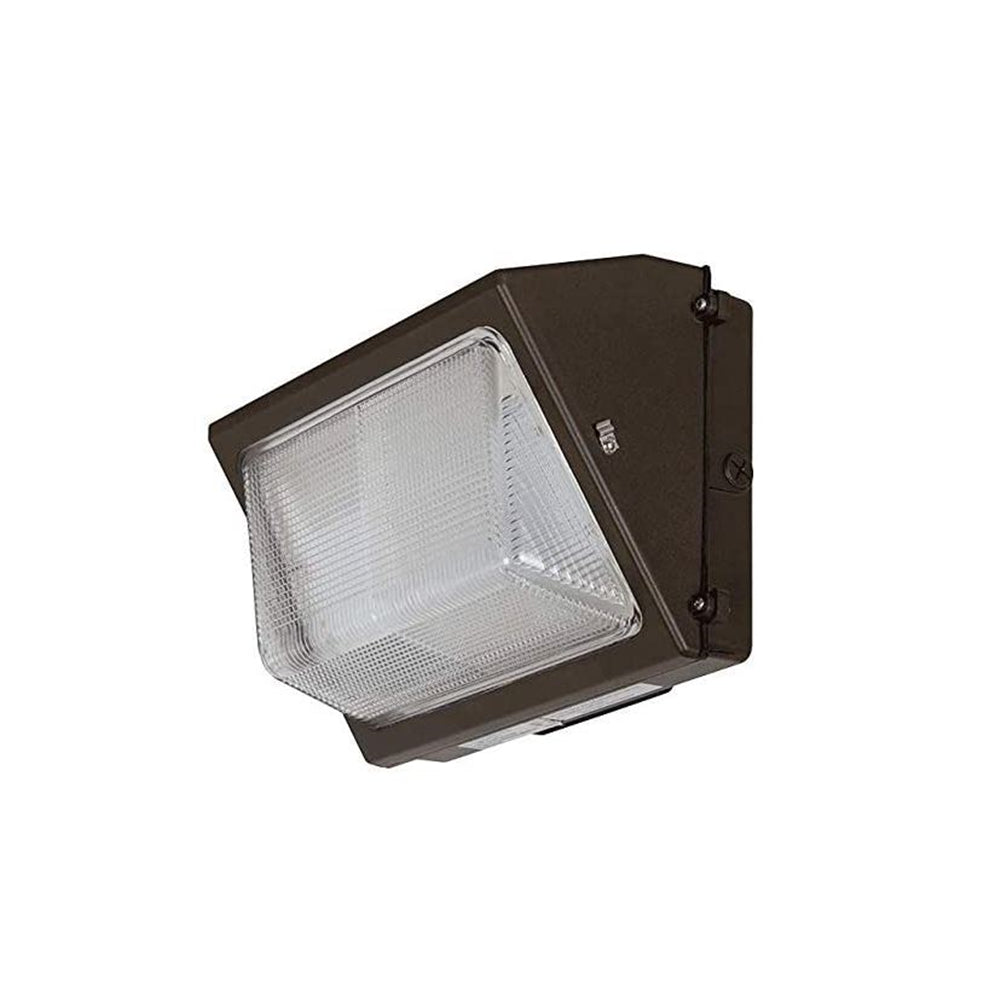 Sunset Lighting 13.25" 90W LED Wall Pack 90W 4000K 13,000 Bronze Finish w/ Clear Glass F7420-66