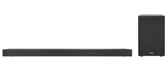 Hisense U5120G 5.1.2ch Premium Sound Bar with Wireless Subwoofer 510W Hi-Res Audio Bluetooth 4.2 Black - Excellent - Refurbished