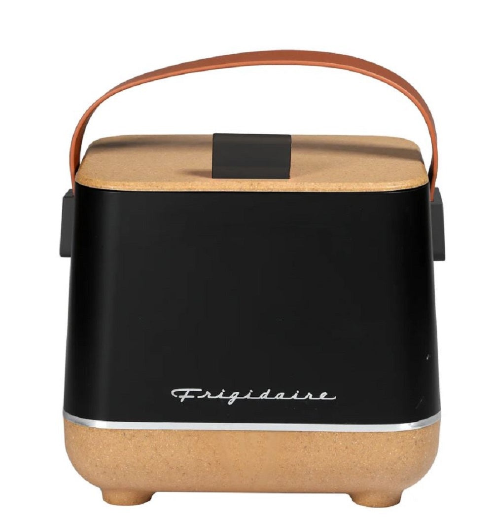 Frigidaire EFMIS310 Portable Top Opening Lid 6-Can/4-Liter Mini Fridge Cooler, EFMIS310, Black