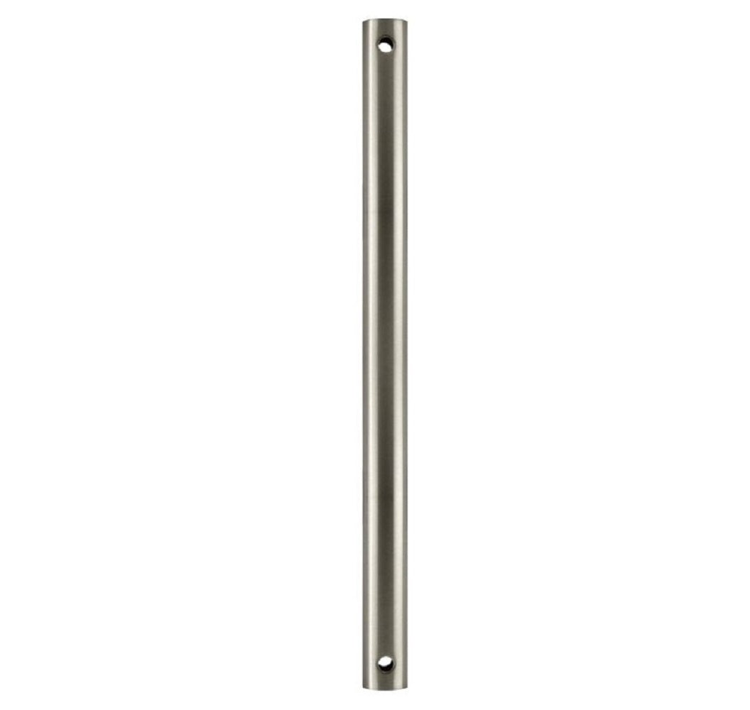 Kathy Ireland HOME Ceiling Fan Downrod 24" Brushed Steel CFDR2BS