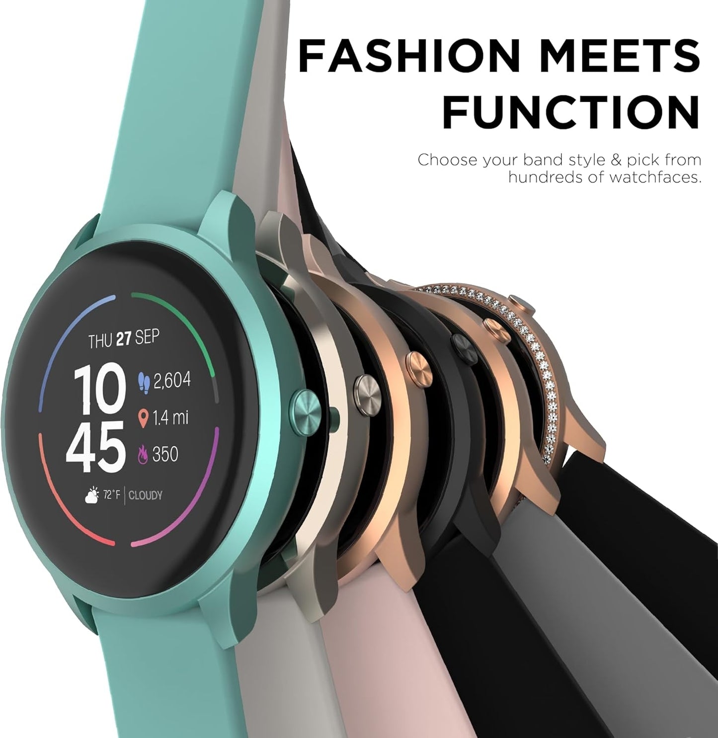 Itouch Sport 4 Unisex Adult Black Smart Watch TP4R01-G02