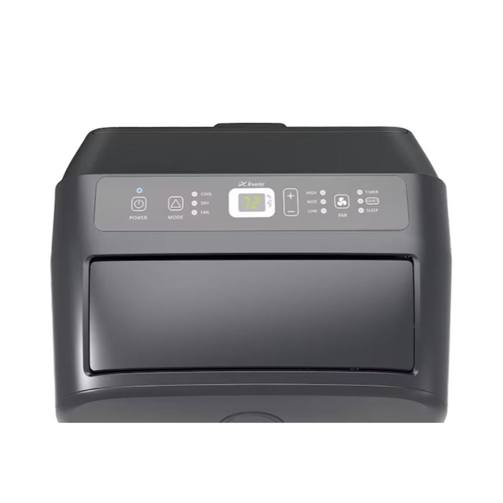 Hisense 10000-BTU DOE (115 Volts) Grey Vented Portable Air Conditioner with Remote Cools 550-sq ft AP1021TR1GD