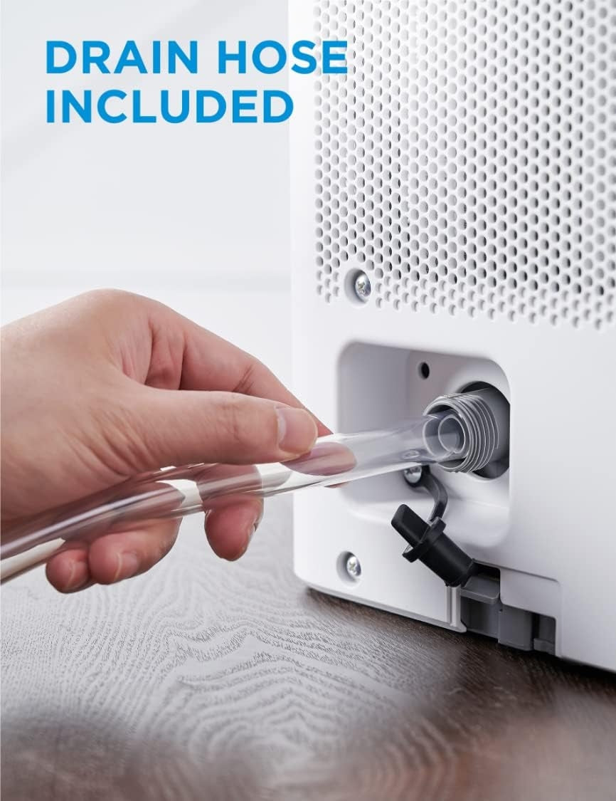 Midea Cube 3.17-Gallon 20 -Pint 2 -Speed 1500 Sq. Ft Dehumidifier Wi-Fi Connected ENERGY STAR Certified White MAD20S1QWT