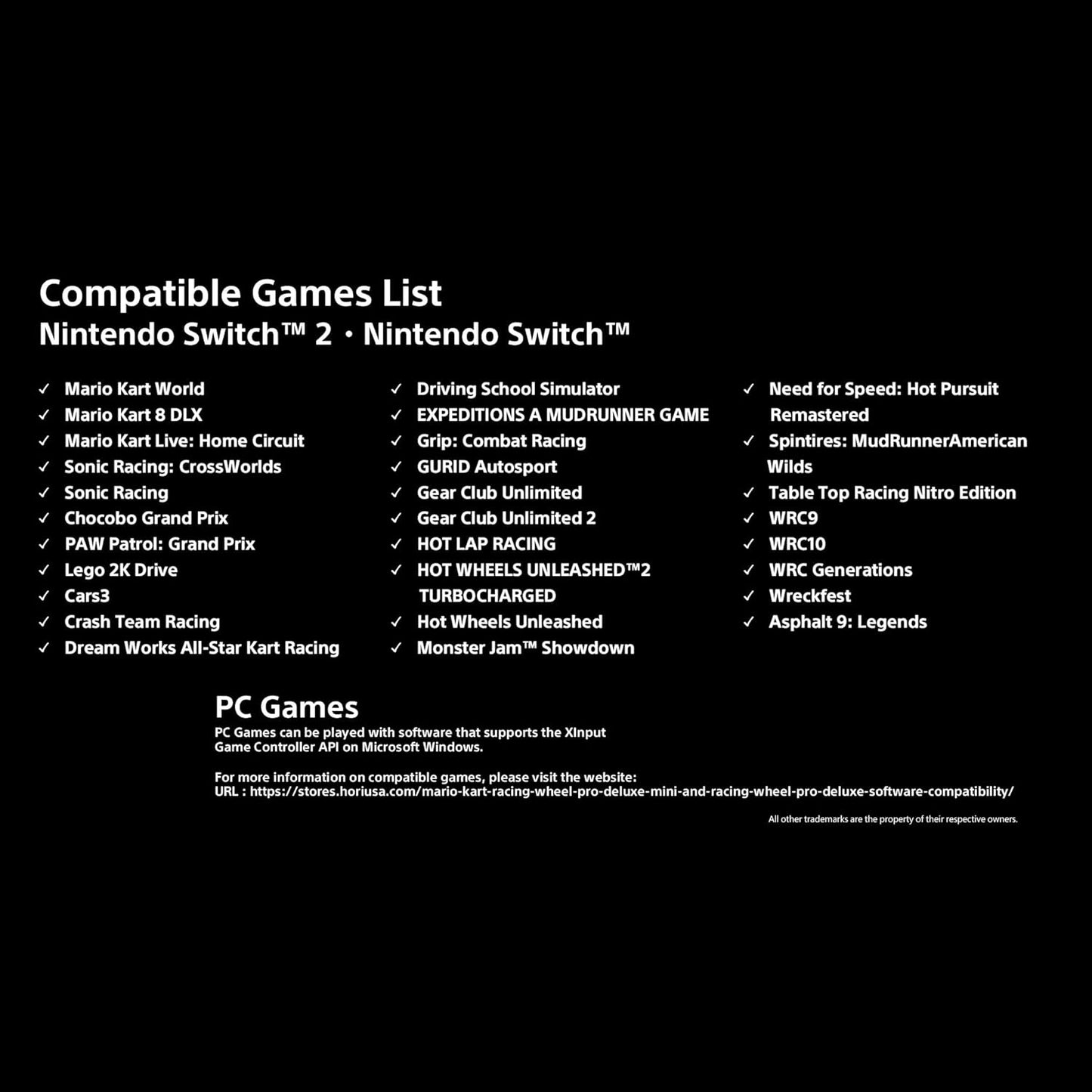 Hori Mario Kart Racing Pro Deluxe for Nintendo Switch Red NSW-228U