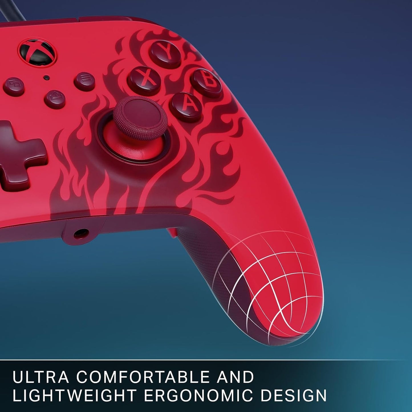 PowerA Advantage Wired Controller for Xbox Series X|S - Red Flame XBGP0521-01V