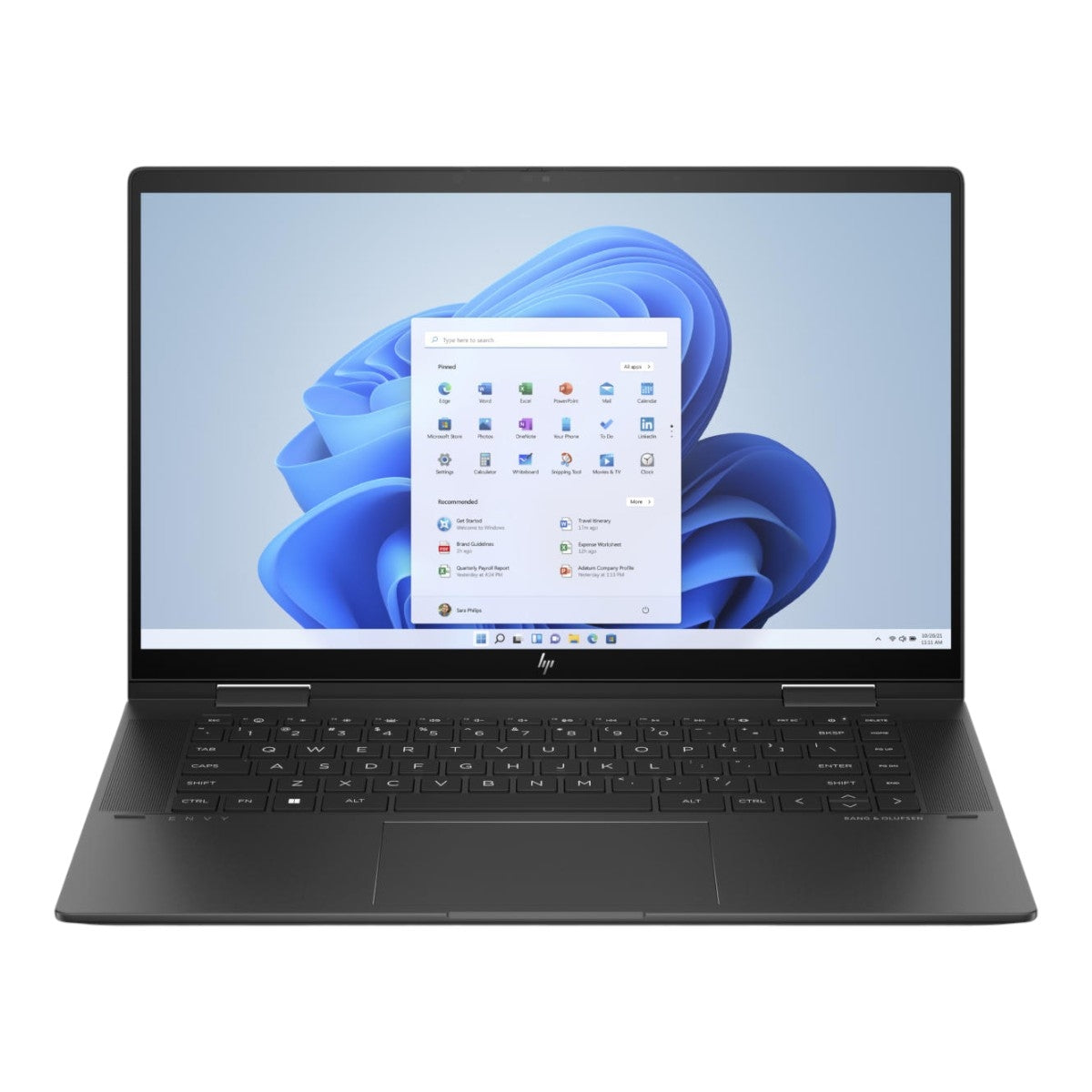 HP Envy x360 2-in-1 15.6" Touch-Screen Laptop AMD Ryzen 5 5625U 8GB 256GB SSD Nightfall Black 7H1S7UA