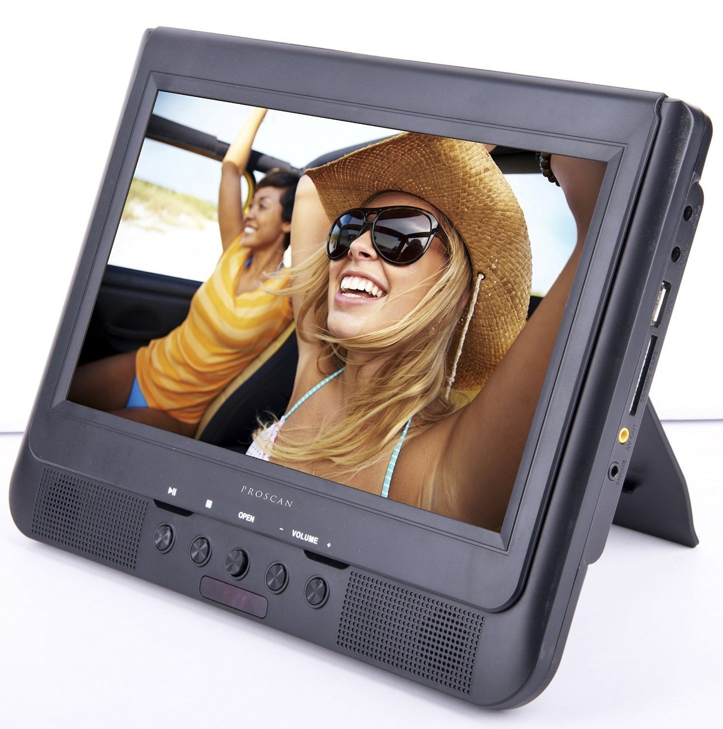 Sylvania SDVD1037 10.1" Dual Screen Portable Car DVD Player USB / SD Card slot