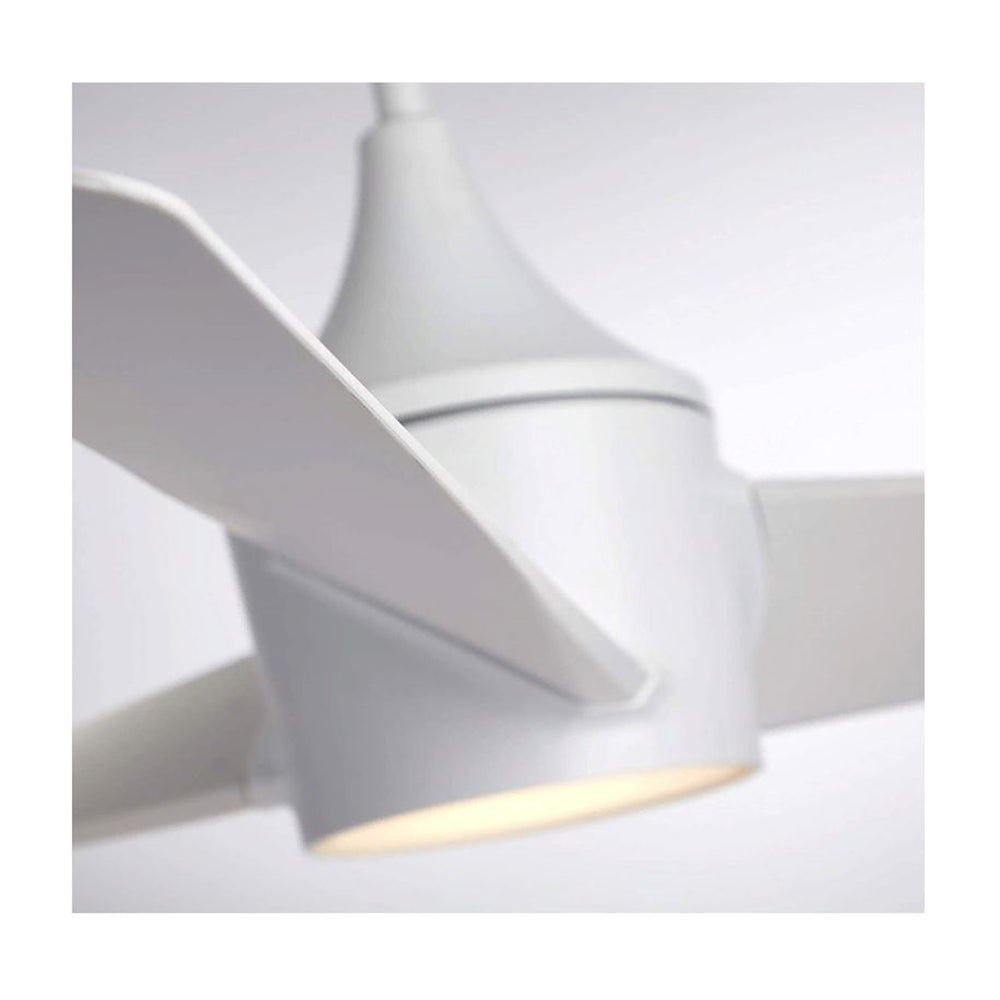 Emerson 52" Riptide Ceiling Fan LED Lights Satin White CF605SW