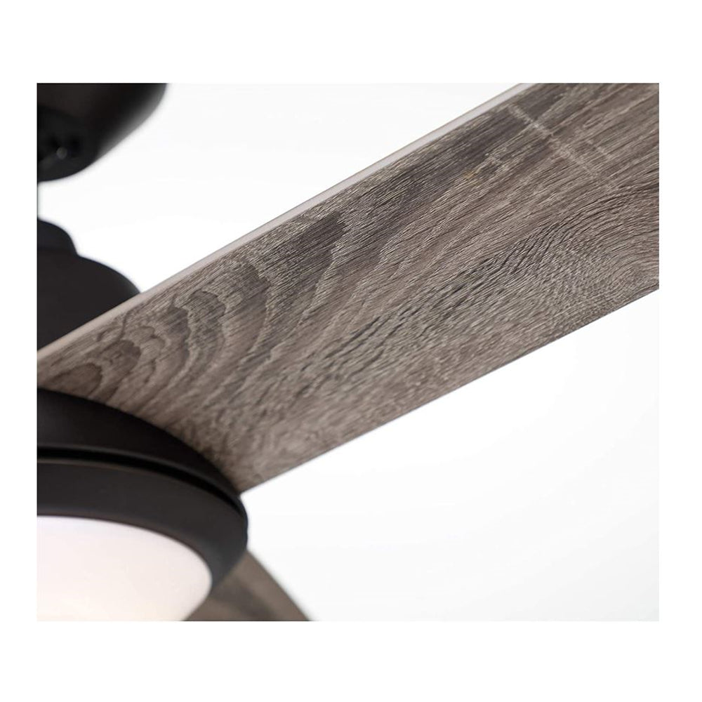 Emerson Geode 52" Oil-Rubbed Bronze Ceiling Fan w/ LED Light Aged Oak Blades CF370ORB