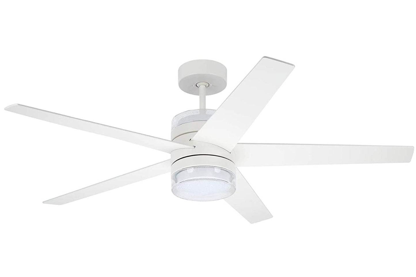 Luminance Kathy Ireland Home Lucere 52" Ceiling Fan, Satin White CF575SW