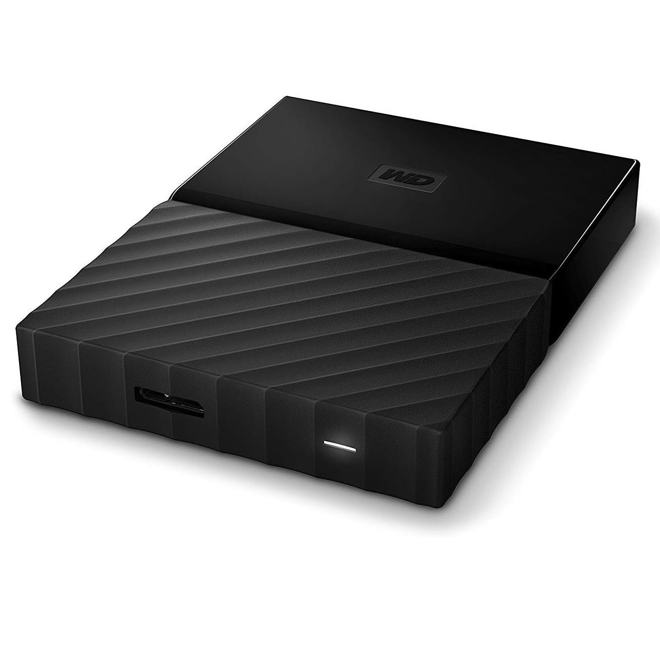 WD My Passport 2TB External USB 3.0 Portable HDD w/ Hardware Encryption BLK WDBS4B0020BBK
