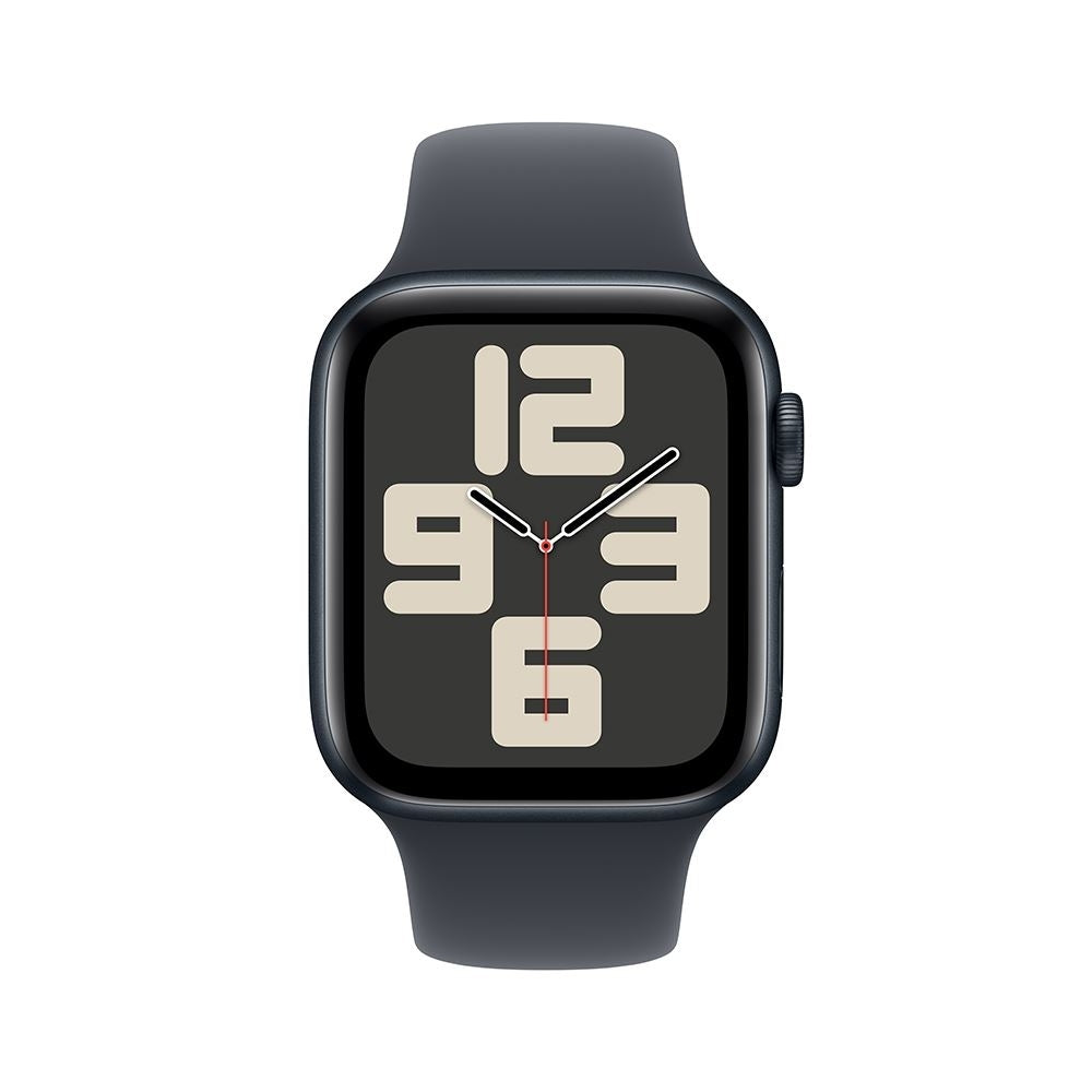 Apple Watch SE 2nd Gen GPS 44mm Aluminum Case Midnight Sport Band M/L MXEK3LL/A