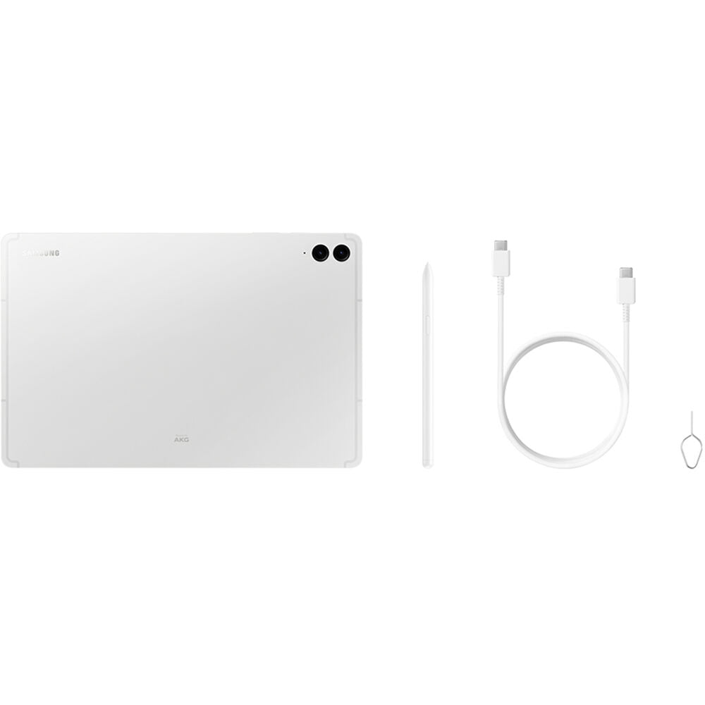 Samsung 12.4" Galaxy Tab S9 FE+ 256GB Multi-Touch Tablet Silver SM-X610NZSEXAR