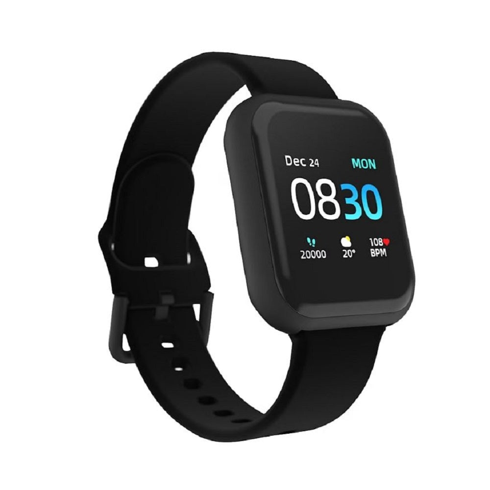 iTouch Air 3 Smartwatch Fitness Tracker - Black with Black Strap 500006B4-G02
