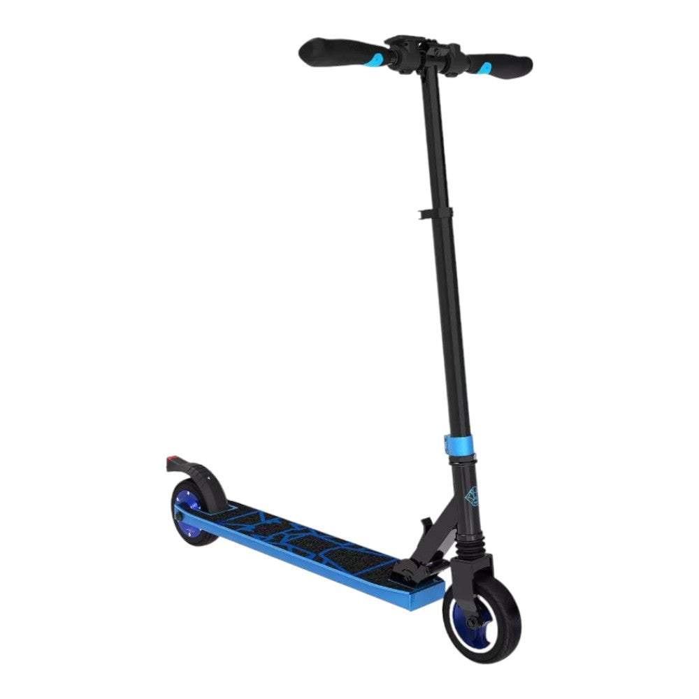Swagtron Swagger 8 Ultra-Lightweight Folding Electric Scooter f/ Kids, Teens & Adults Blue 98168-4
