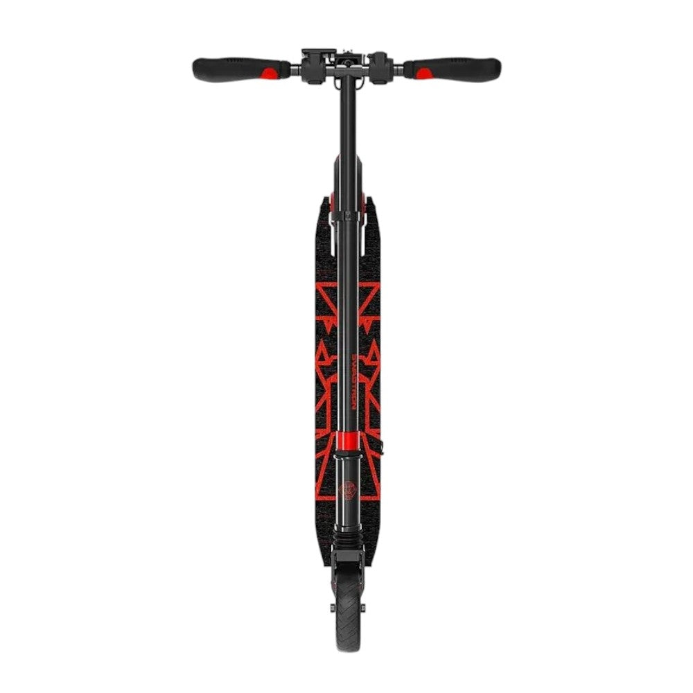 Swagtron Swagger 8 Foldable Electric Scooter w/ 7.9 Mi Max Operating Range & 15.5 mph Max Speed - Red Color for Kids, Teens & Adults - 98168-6