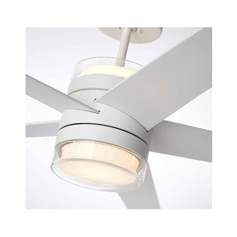 Luminance Kathy Ireland Home Lucere 52" Ceiling Fan, Satin White CF575SW
