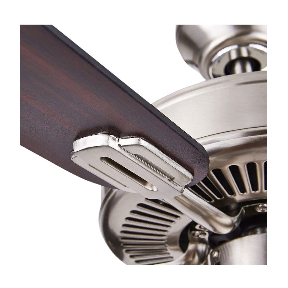 Concord Richmond 41" Stainless Steel Ceiling Fan w/ LED Light Kit 5-Blade 42RIC5ST-MB-LED