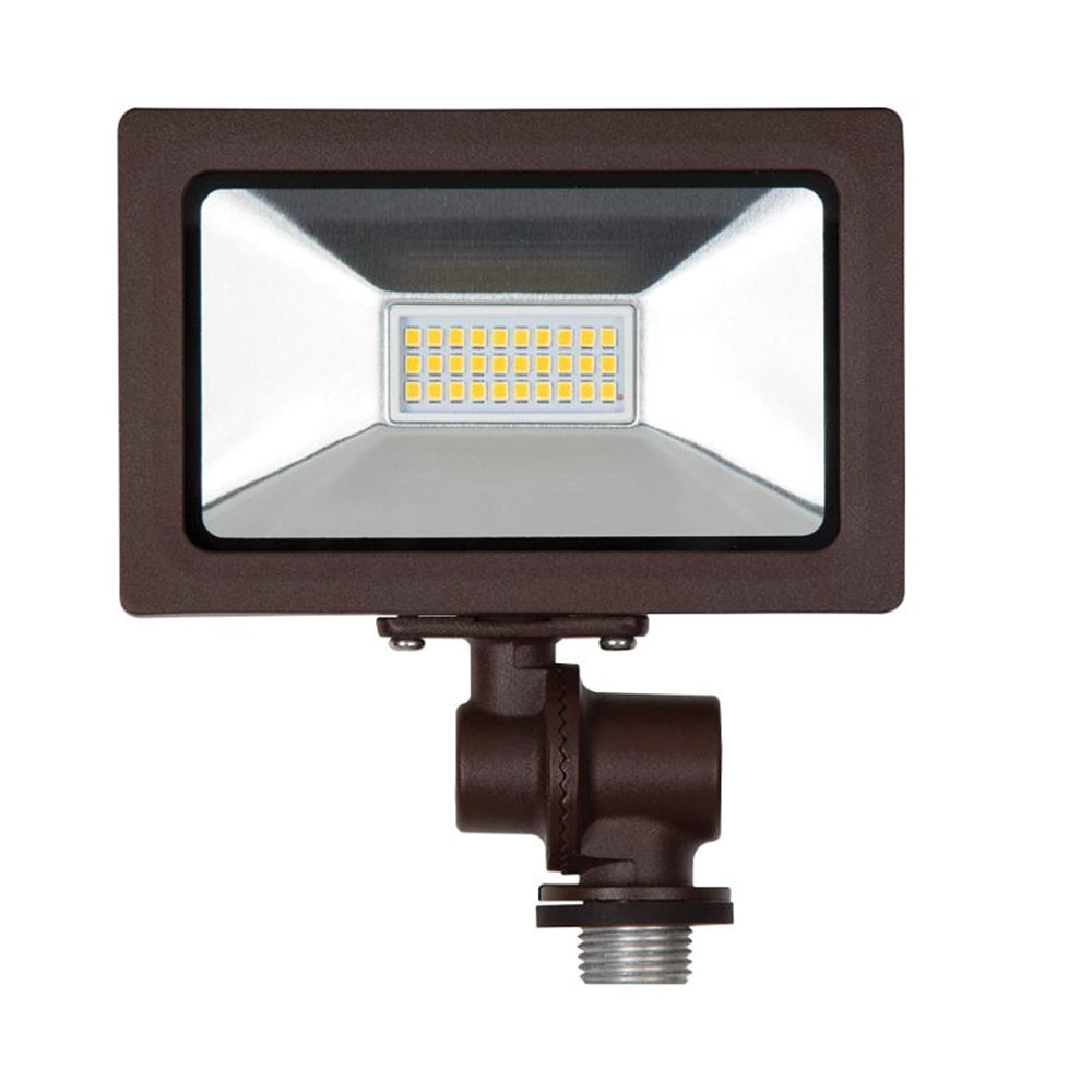 Sunset Lighting Sunset Flood Light, 10W 4000K 900LM - Aztec Bronze - F7501-49-4K
