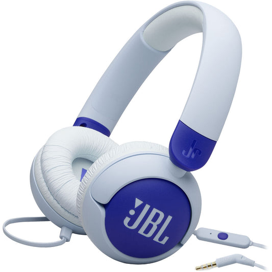 JBL Junior 320 Kid Safe On-Ear Wired Headphones Blue JBLJR320BLUAM