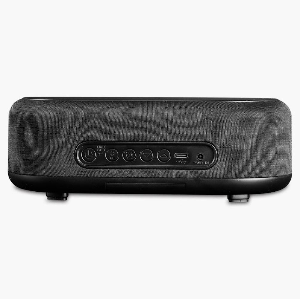 iHome Bluetooth Alarm Clock with Wireless Charger & USB Charging Station iBTW112