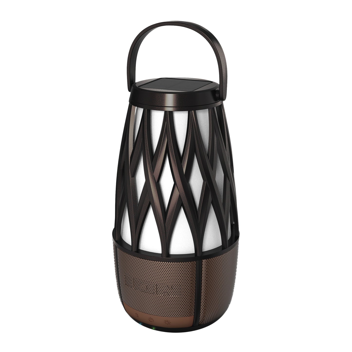 ION Audio Tahiti Link Speaker Solar Lantern-Style Outdoor Bluetooth Speaker ISP136BZ
