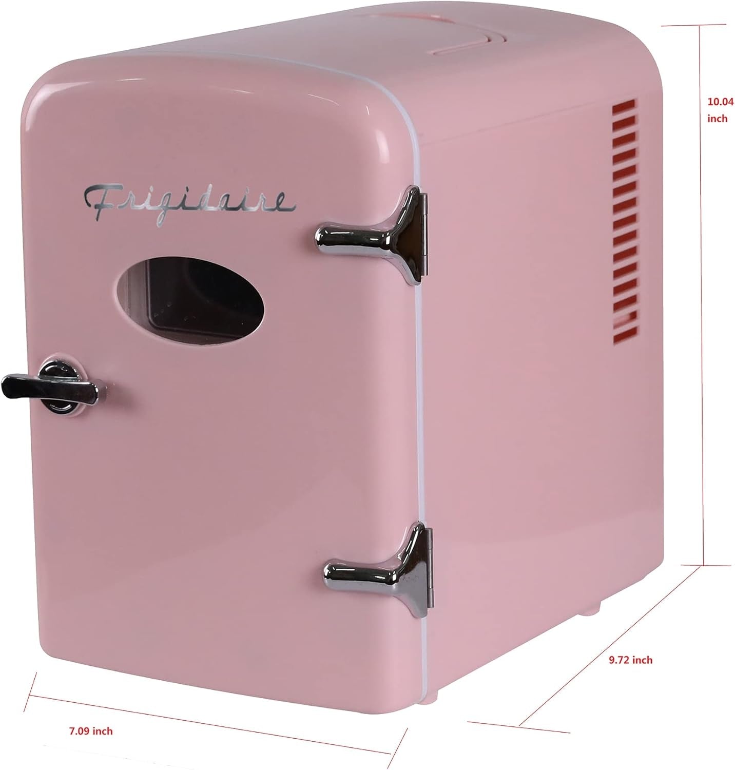 Frigidaire Retro 6-cans or 4 liter Portable Mini Fridge Pink EFMIS129-B-PINK