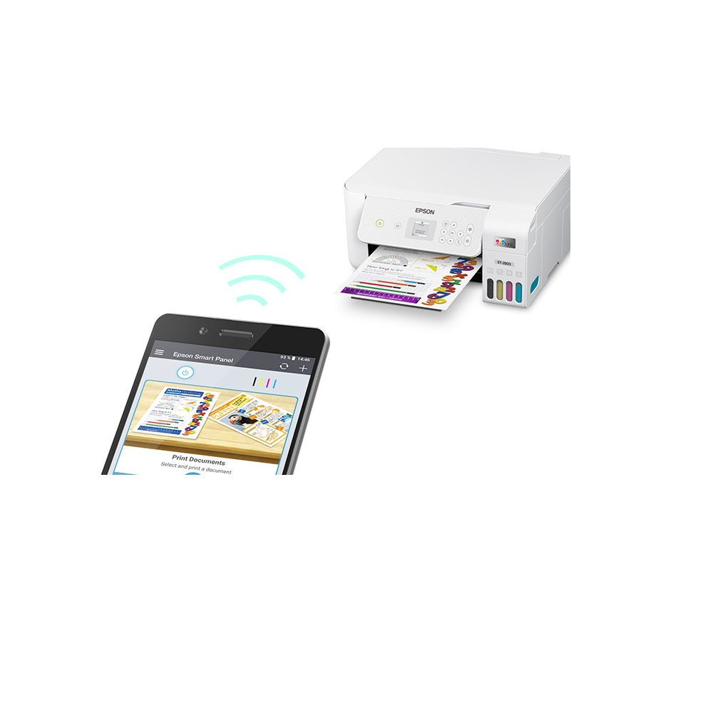 Epson EcoTank ET-2803 Wireless Color All-in-One Printer with Scan and Copy