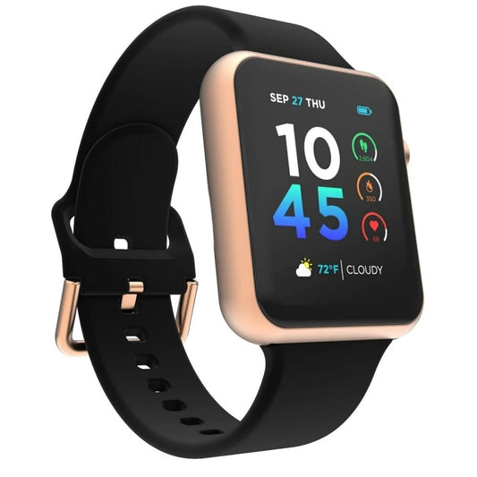 Itouch Air 4 Unisex Adult Black Smart Watch TA4M01-C02
