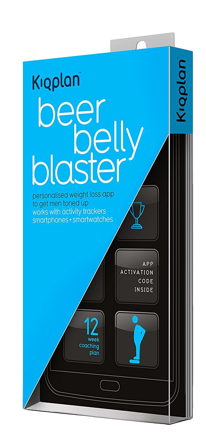 Fitbug KP004BBB Kiqplan Beer Belly Buster Digital Coach Plan