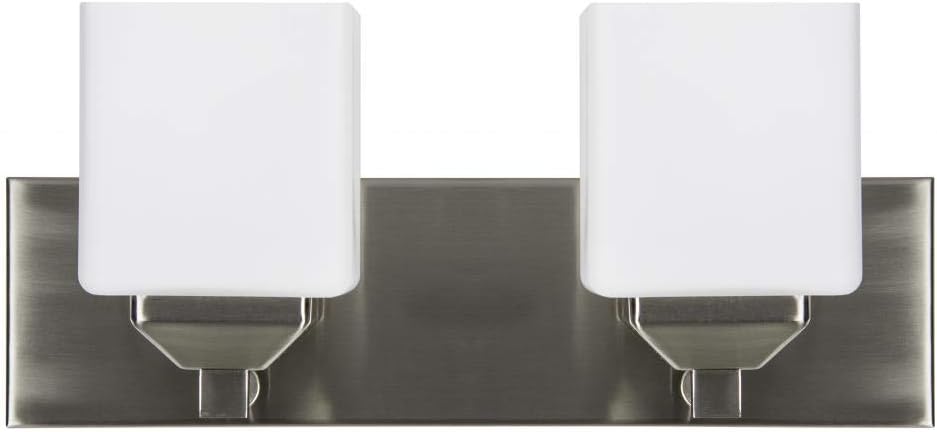Sunset Lighting F6402-80 LED 2-Light Vanity Light 8WX2 3000K 1040LM, CRI80